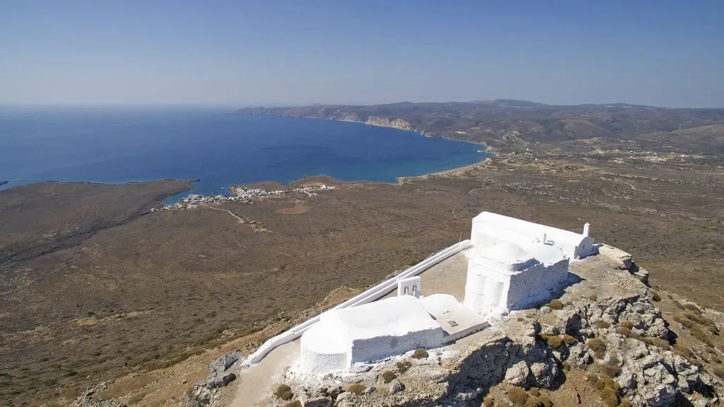 Agios Georgis auf dem Berg Insel Kythira